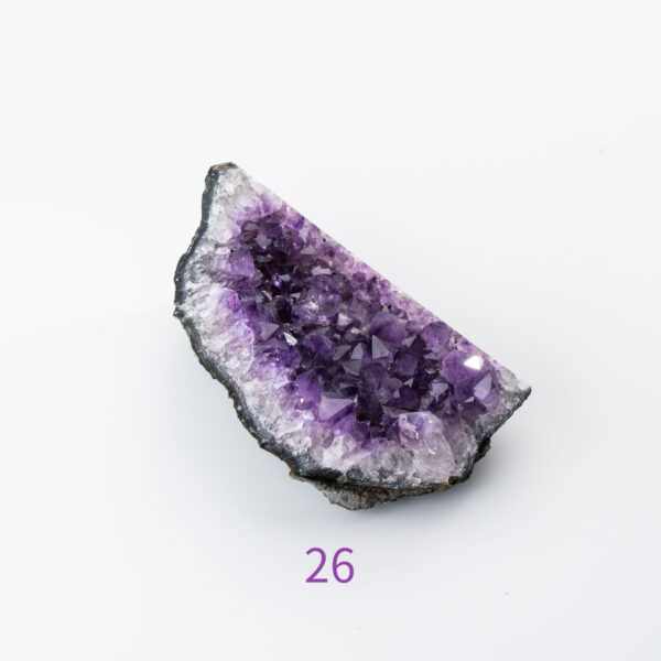 天使翅膀-紫水晶塊- Violet Twin Flames | 雙生紫焰